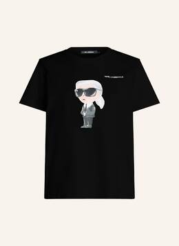 Karl Lagerfeld: Чёрная футболка 