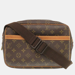 Louis Vuitton: Коричневая сумка 