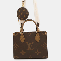 Louis Vuitton: Красная сумка-шоппер 