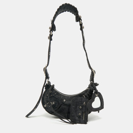 Balenciaga: Чёрная сумка  Le Cagole