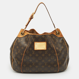 Louis Vuitton: Коричневая сумка 