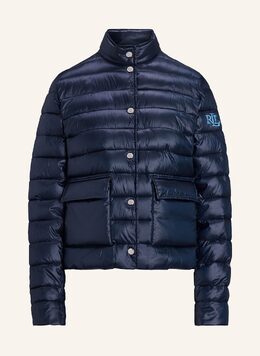 Lauren Ralph Lauren: Синий пуховик 
