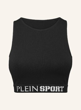 Plein Sport: Чёрный бюстгальтер 