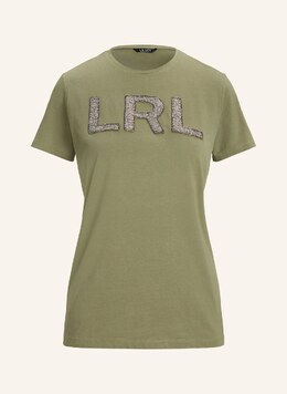 Lauren Ralph Lauren: Зелёная футболка 