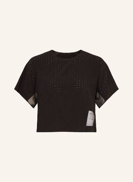 Y-3: Чёрная футболка 