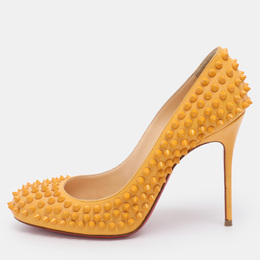 Christian Louboutin: Жёлтые туфли 