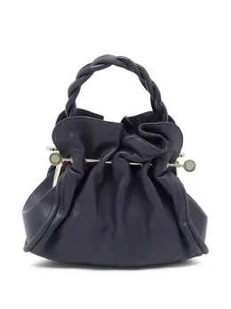 Bvlgari Pre-Owned: Голубая сумка-шоппер 