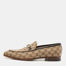 Gucci: Бежевые туфли  Horsebit