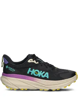 HOKA: Чёрные кроссовки 