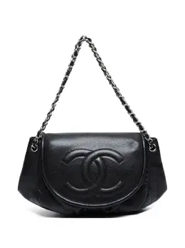 CHANEL Pre-Owned: Чёрная сумка 