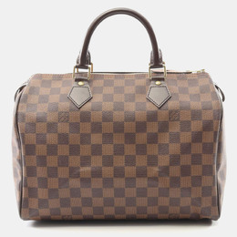 Louis Vuitton: Коричневая сумка  Speedy 30