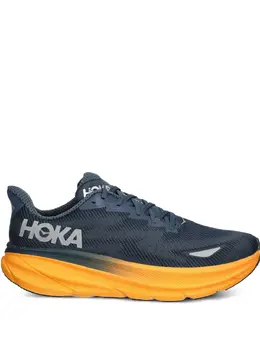 HOKA: Голубые кроссовки 