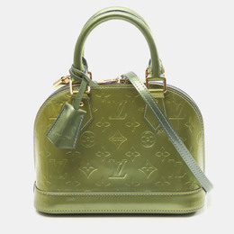 Louis Vuitton: Голубая сумка  Alma BB