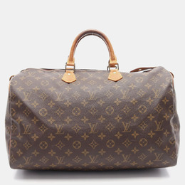 Louis Vuitton: Коричневая сумка  Speedy