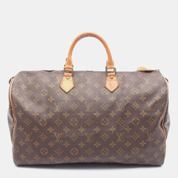 Louis Vuitton: Коричневая сумка  Speedy