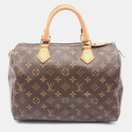 Louis Vuitton: Коричневая сумка  Speedy 30