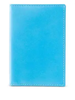 Comme Des Garçons Wallet: Голубой кошелёк 