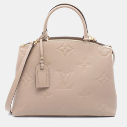 Louis Vuitton: Бежевая сумка 
