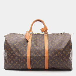 Louis Vuitton: Коричневая сумка 