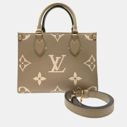 Louis Vuitton: Двухцветная сумка-шоппер 