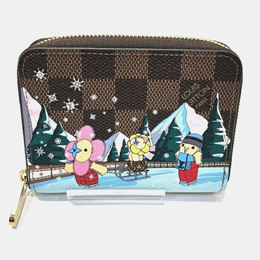 Louis Vuitton: Кошелёк  Zippy с принтом