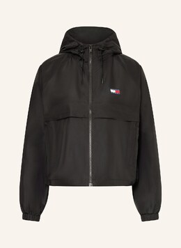 Tommy Jeans: Чёрная куртка 
