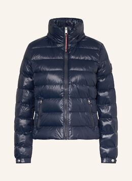 Tommy Hilfiger: Синий пуховик 