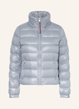 Tommy Hilfiger: Серый пуховик 