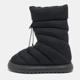 Moncler: Чёрные ботинки  Snow