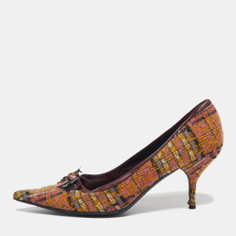 Miu Miu: Многоцветные туфли 
