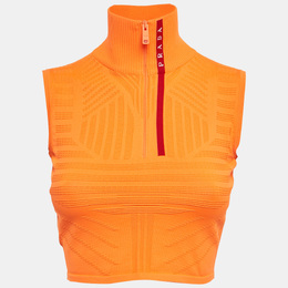 Prada Sport: Оранжевый топ 