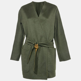 Max Mara: Зелёное пальто 