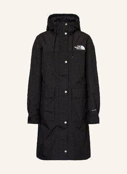 The North Face: Чёрный пуховик 
