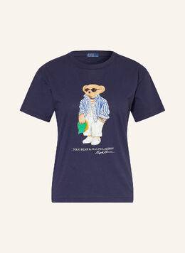 Polo Ralph Lauren: Синяя футболка 