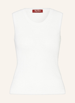 Max Mara Studio: Белый топ 