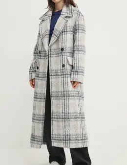 Tommy Jeans: Серый плащ 