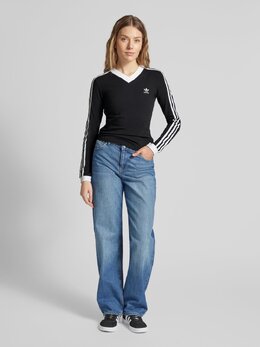 Adidas Originals: Чёрный свитшот 