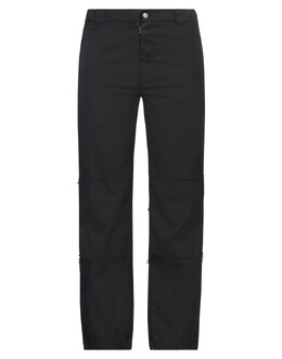 MM6 Maison Margiela: Чёрные брюки 