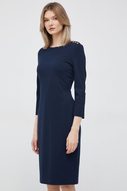 Lauren Ralph Lauren: Тёмное платье 