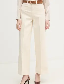 Calvin Klein: Бежевые джинсы 