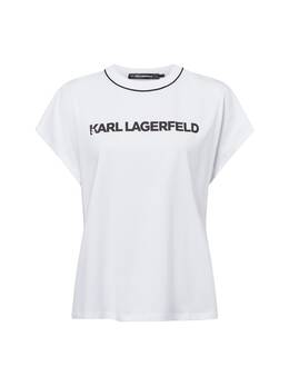 Karl Lagerfeld: Белая футболка 