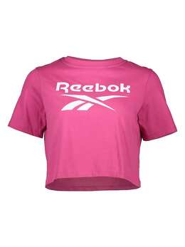 Reebok: Розовая футболка 