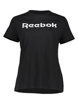 Reebok: Чёрная футболка 