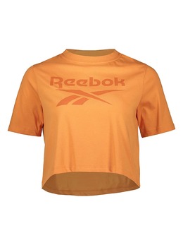 Reebok: Оранжевая футболка 