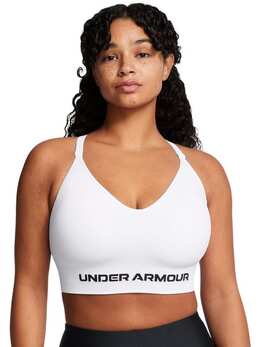 Under Armour: Белый бюстгальтер 