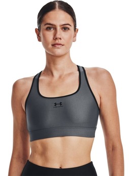 Under Armour: Серый бюстгальтер 