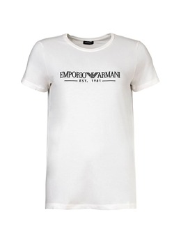 Emporio Armani: Белая футболка 