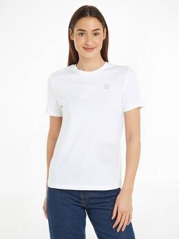 Calvin Klein Jeans: Белая футболка 
