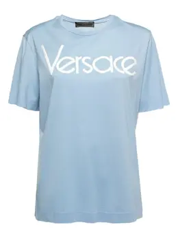 Versace Pre-Owned: Светлая футболка 