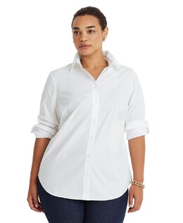 Lauren Ralph Lauren: Хлопковая рубашка 